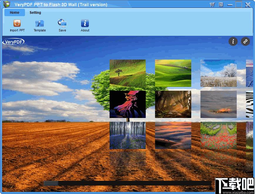 VeryPDF PPT to Flash 3D Wall下载,动画制作,PPT转换